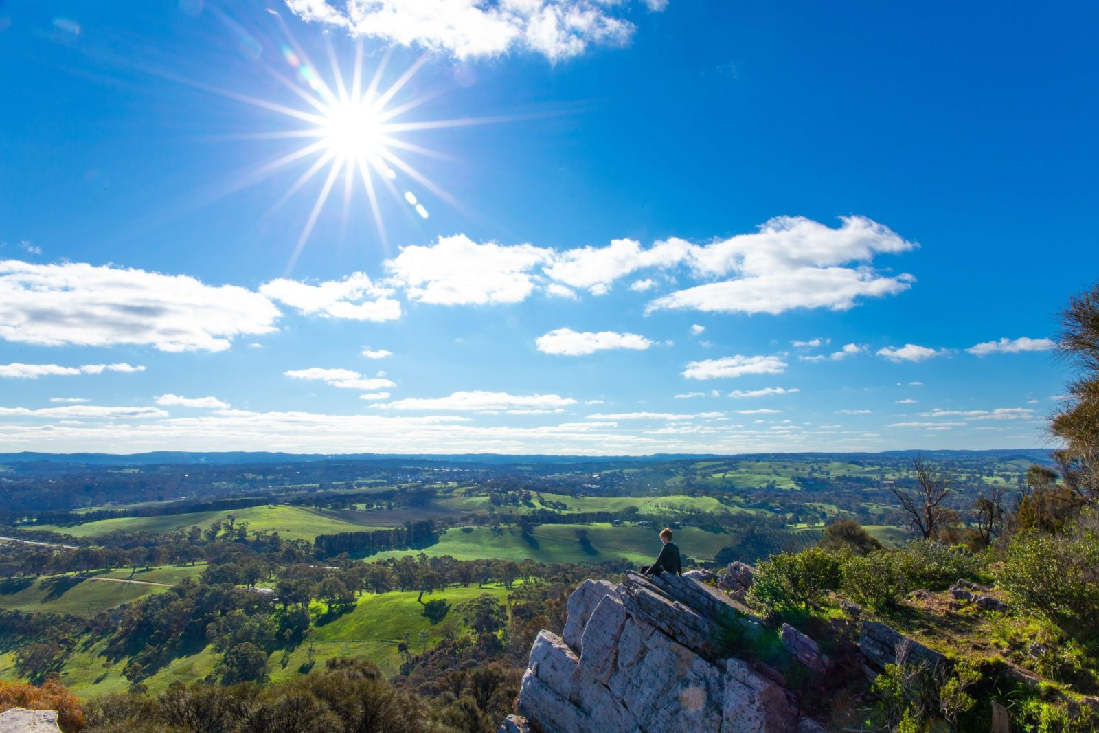 Panoramic View from Mount Barker Summit