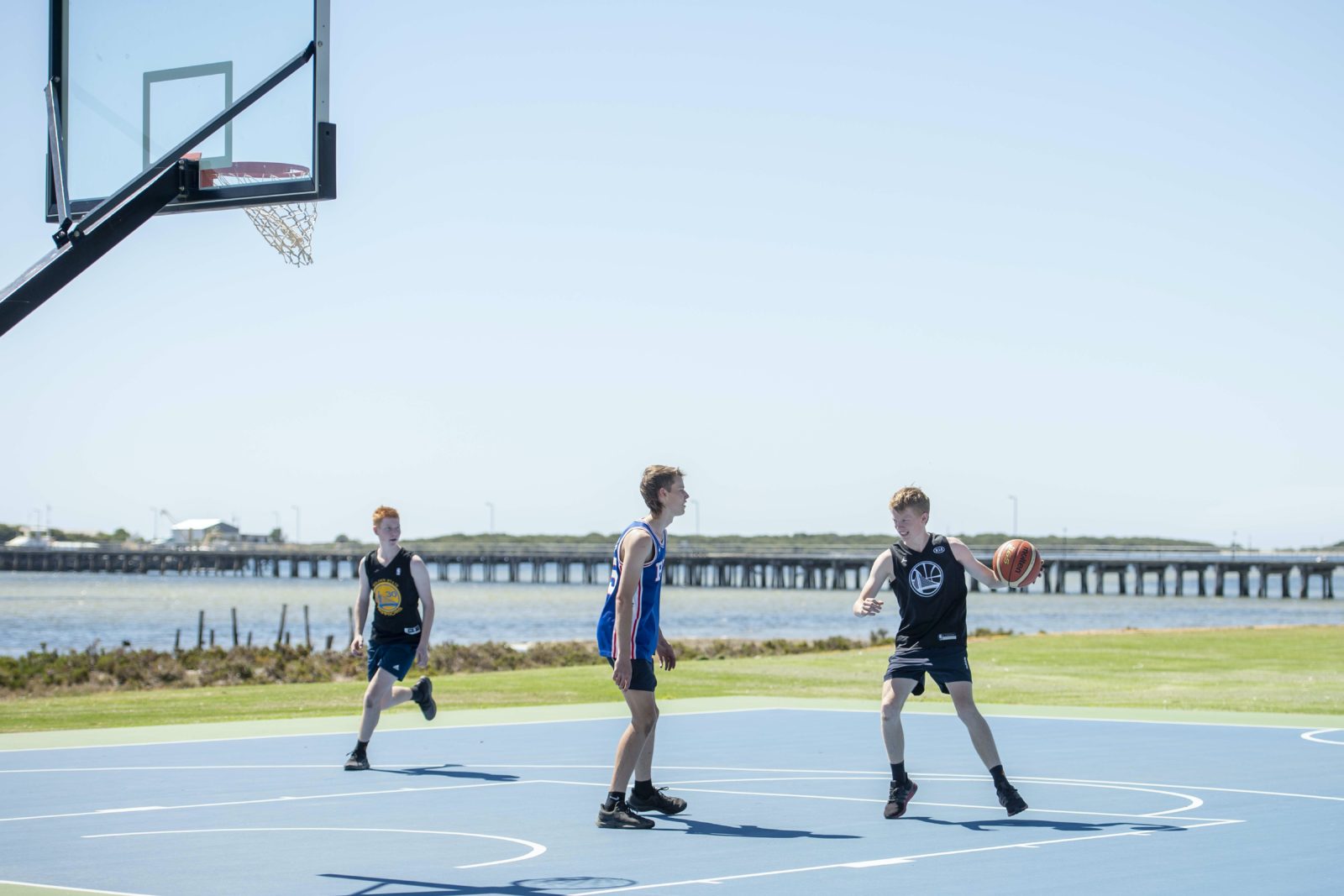 Port Broughton Basketball Half Court