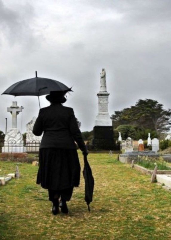 In Robe's historic cemetery, Shirley Snook and her stock of fascinating and tragic tales have been h
