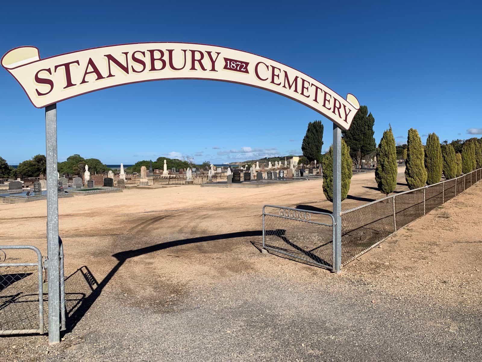 Stansbury Cemetery - Entrance