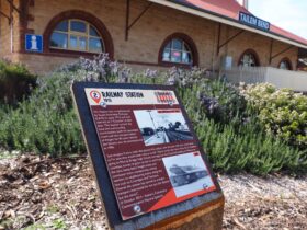 Tailem Bend Historic Rail Trail - the railway station