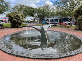 Whale Tail Fountain