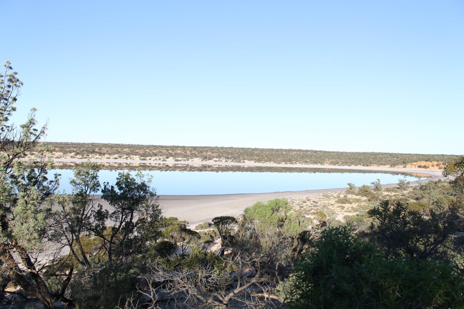 Goog's Lake after rain in Yumbarra Conservation Park