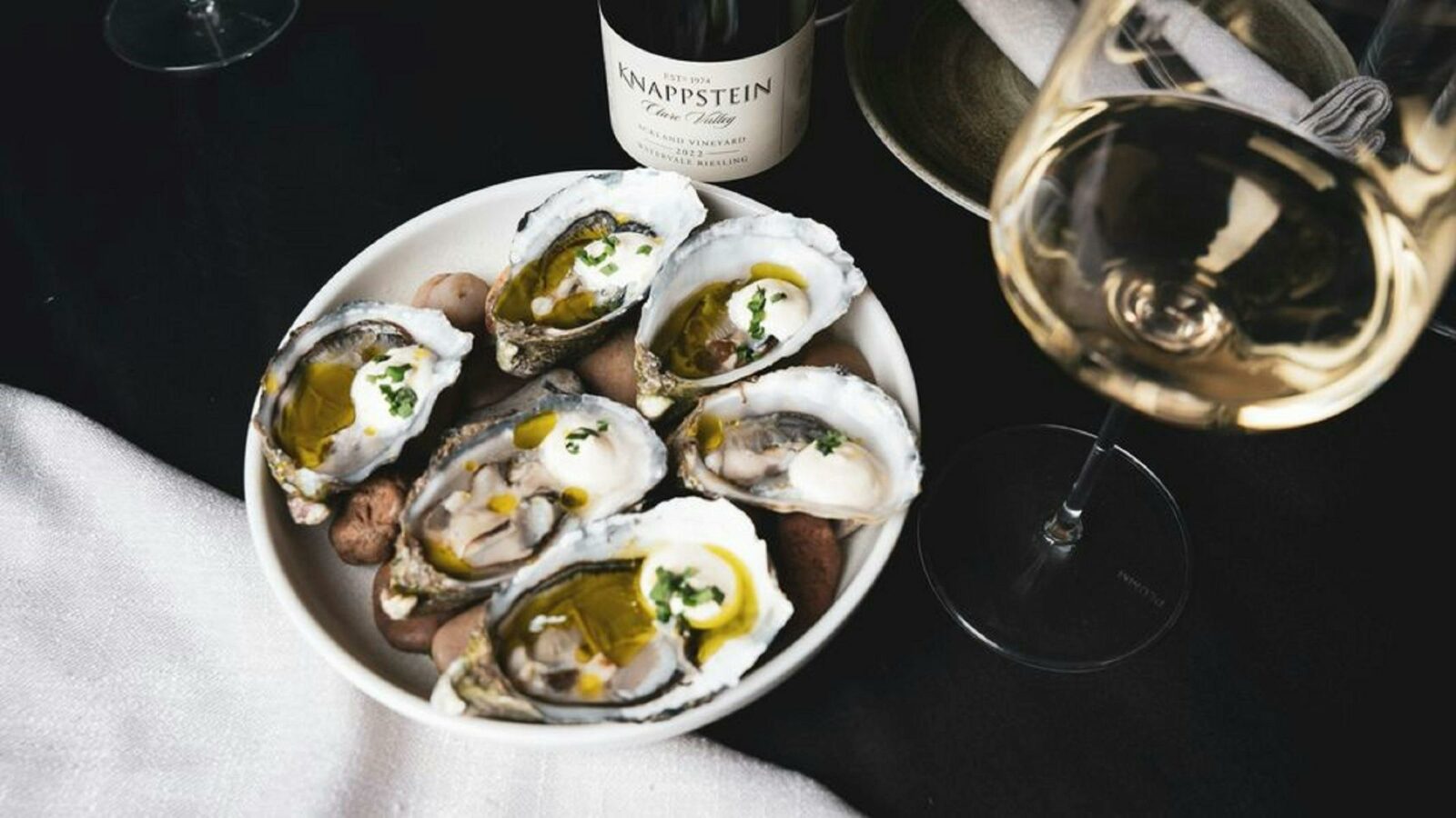 Oysters and Riesling