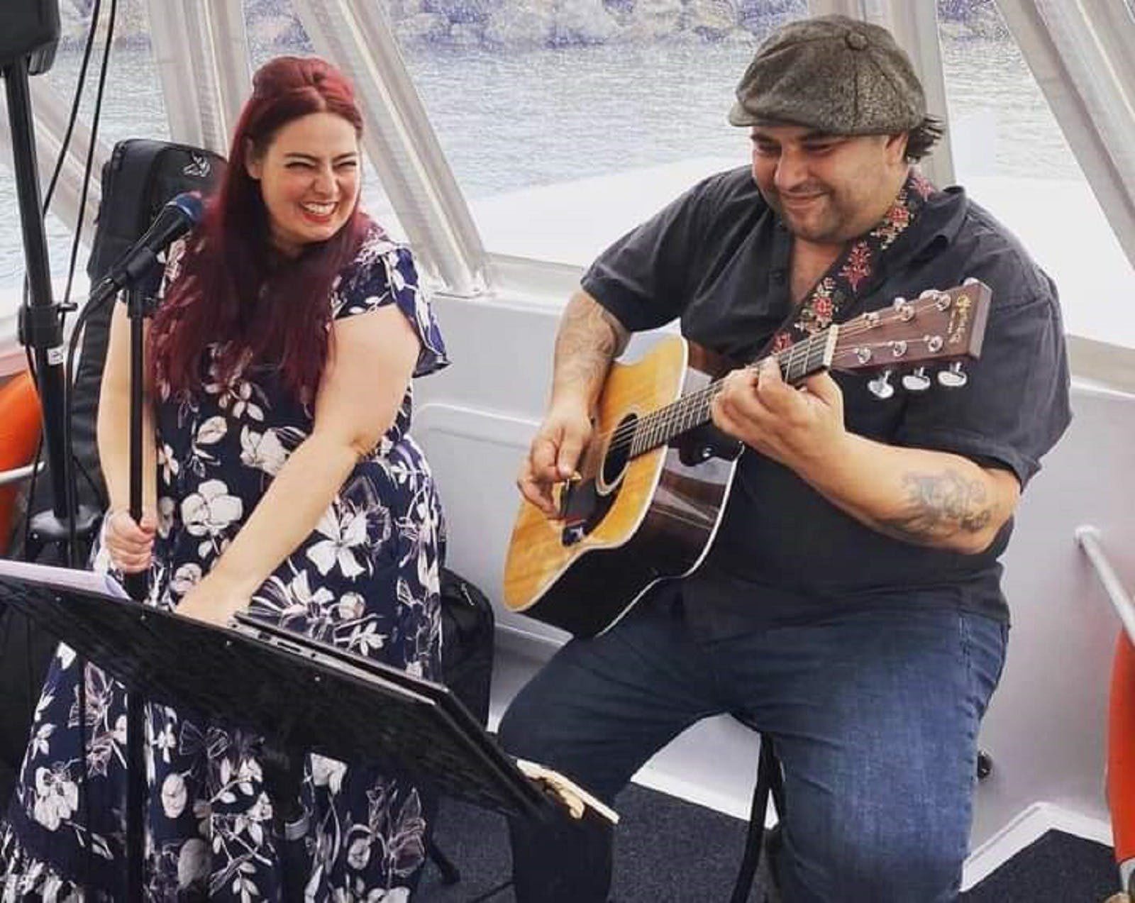 Nicolina and Dean Duo Live music at Sinclairs Gully