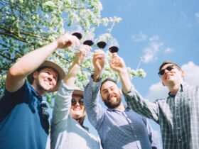 Raise a glass with friends in Coonawarra durng Cabernet Celebrations Month