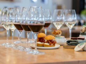 Dandelion Vineyards wine and food