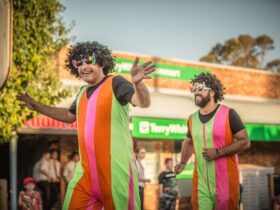 2019 Normanville New Years Eve Pageant stars showing off their outfits