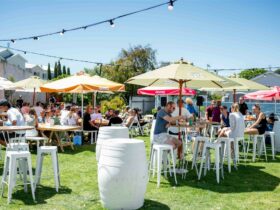 The Sailing Club: Stylish setup with live music, BBQ, and vibrant crowd