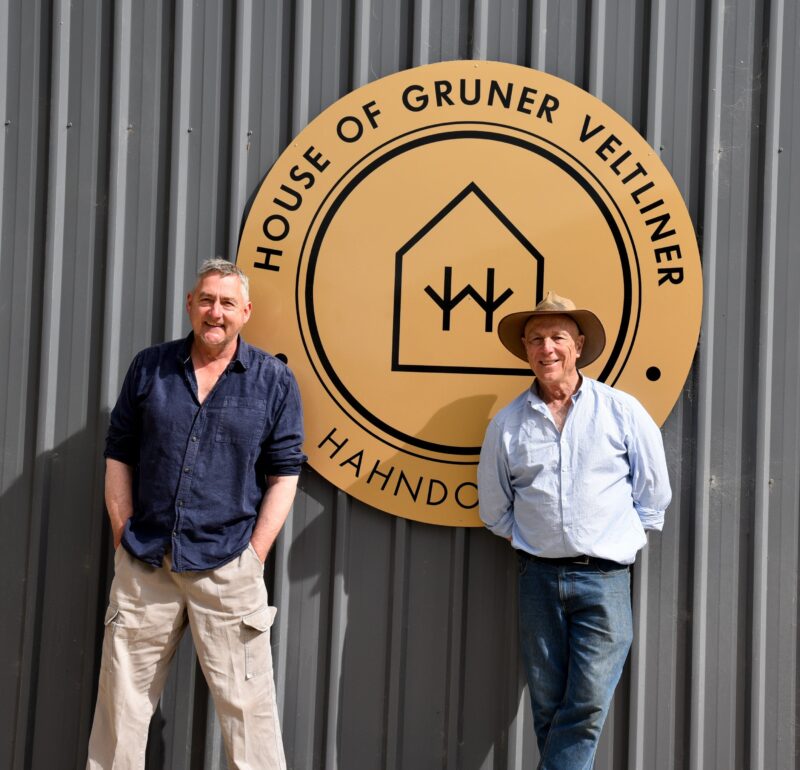 Hahndorf Hill co-owners Larry Jacobs and Marc Dobson specialise in Austrian-variety wines.