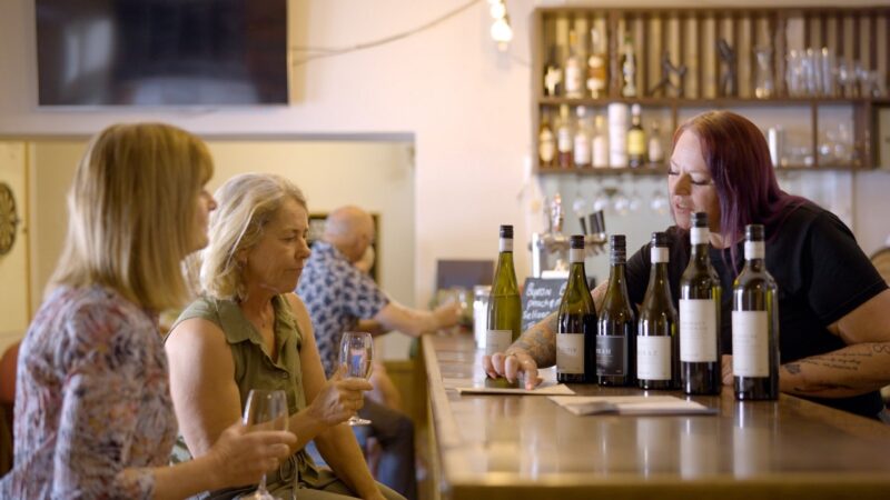 Wine Tasting at the Eden Valley Hotel , Barossa, South Australia