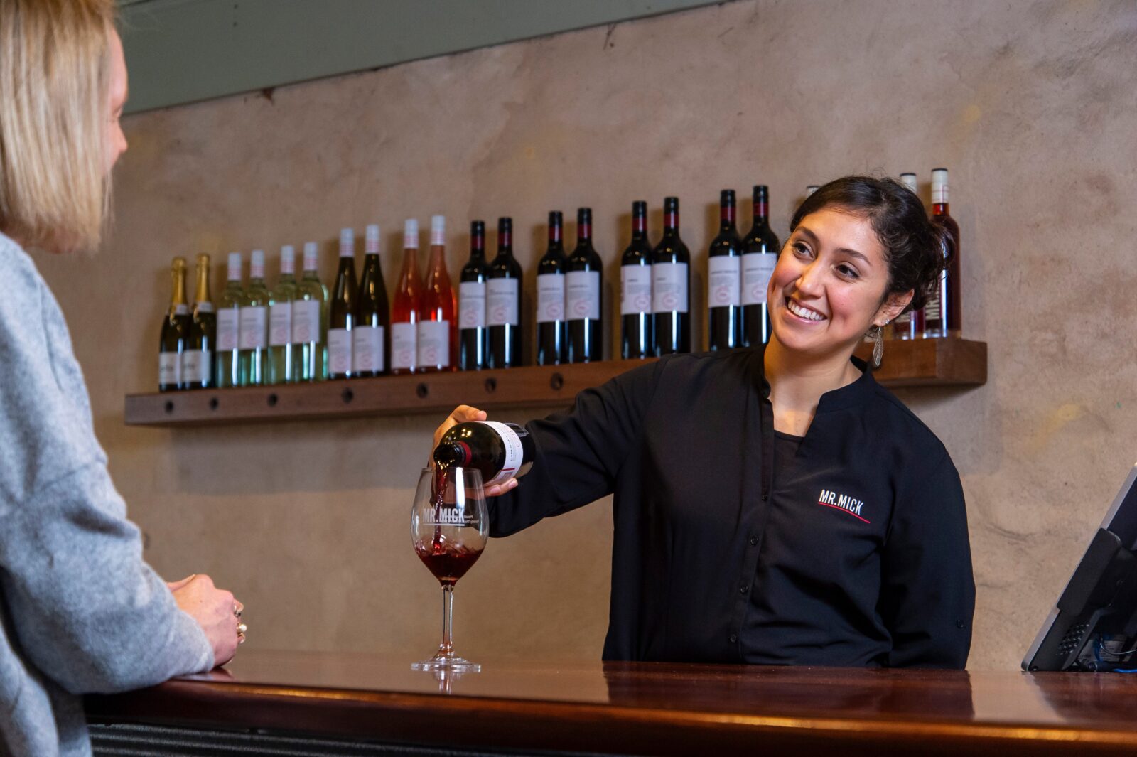Enjoy wine tasting with our friendly professional staff