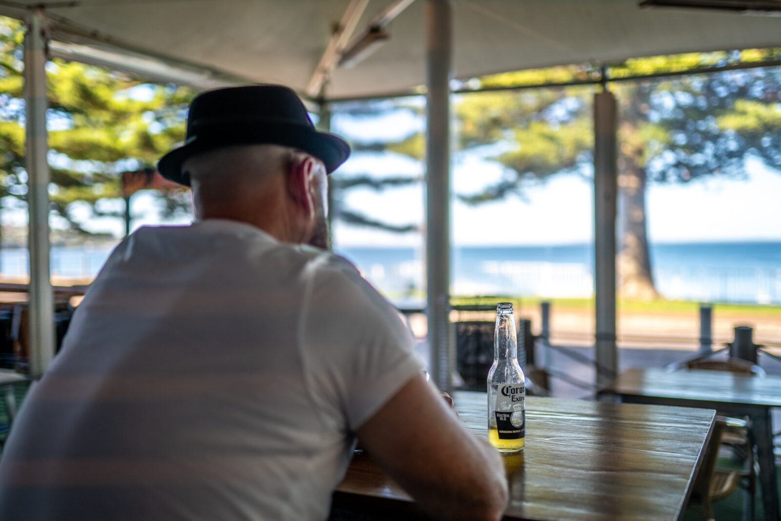 Enjoy meals and drinks with a stunning view of Boston Bay