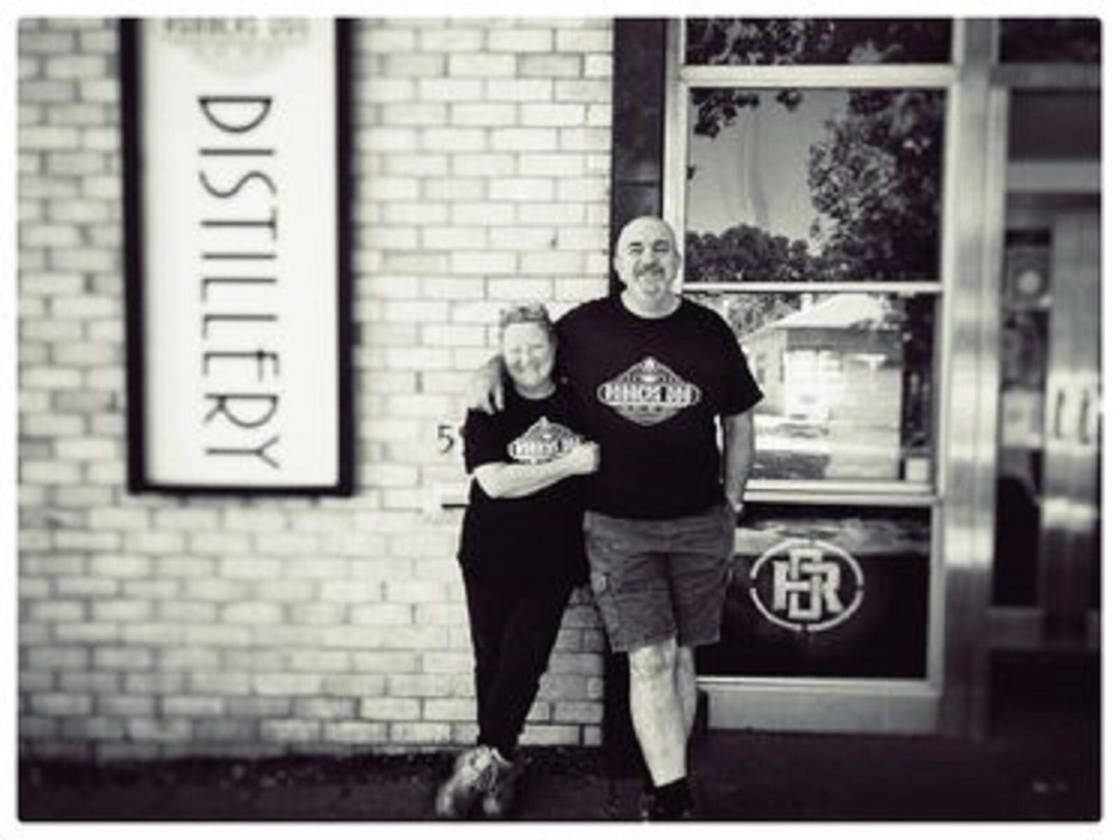 Robbers Dog Distillery owners Rob & Cath