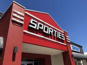 Sporties front entrance