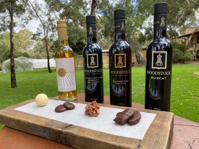 Fortified wine and chocolate experience