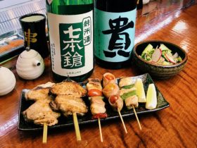 Yakitori and Sake