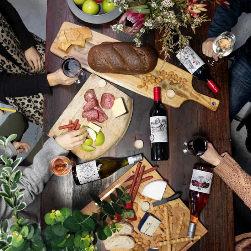 Zonte's Footstep wine and cheese platters