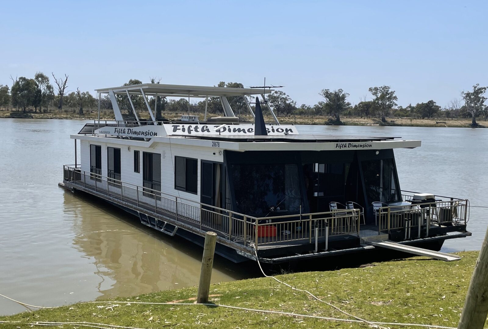 Fifth Dimension houseboat