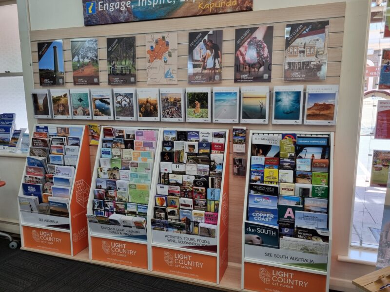 VIC Light Country brochure stands