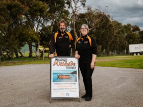Coorong Wildside Tours owners Glen and Tracy Hill