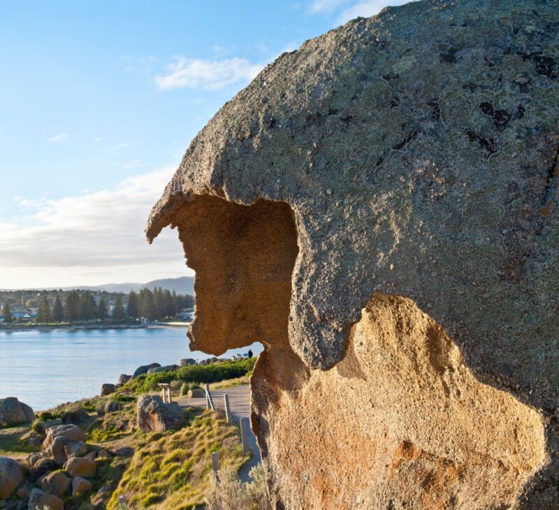 SATC Granite Rocks on Granite Island