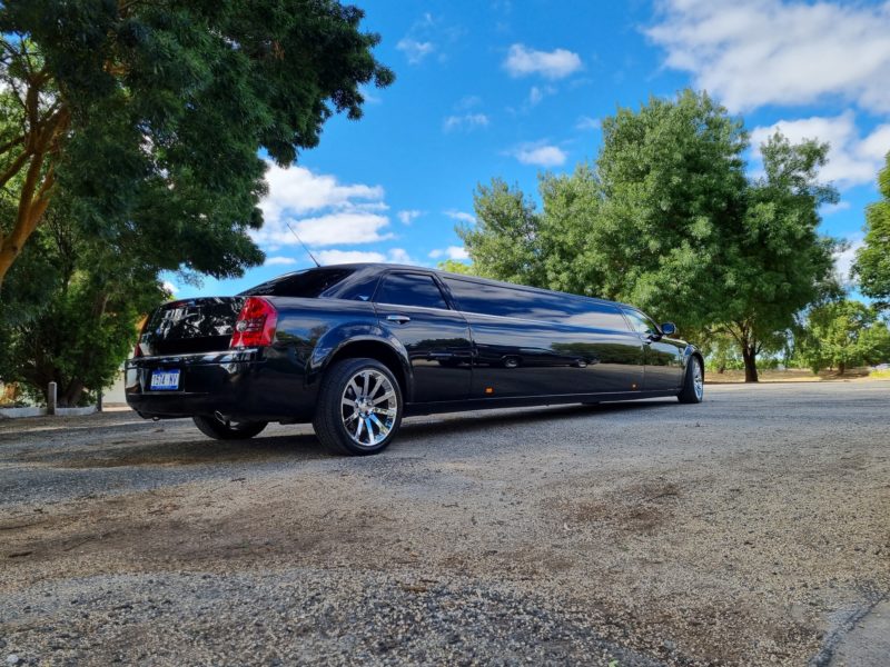 Our Chrysler 300c Limousine in Coonawarra Wineries