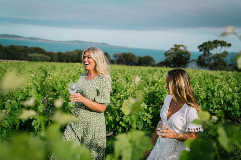 Ladies at Boston Bay Wines in Port Lincoln