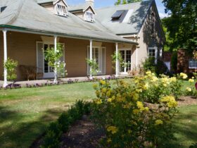 The old house, accommodation for up to 7 guests. Evandale