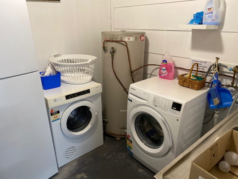 Washing machine, dryer, airer,iron and laundry liquid suplied