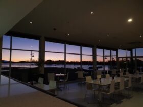 Tamar River View from The Crazy Duck Bar & Restaurant