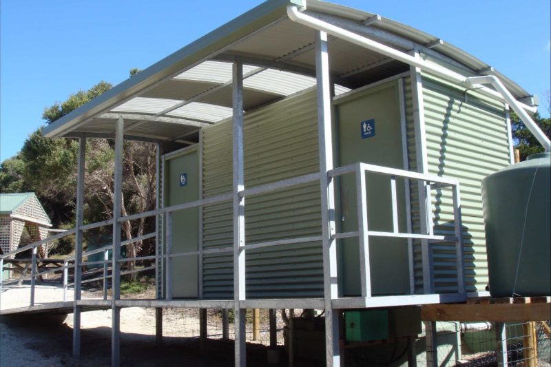 Allport Beach facilities Flinders Island TASMANIA