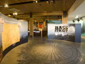 Entry to the exhibition area