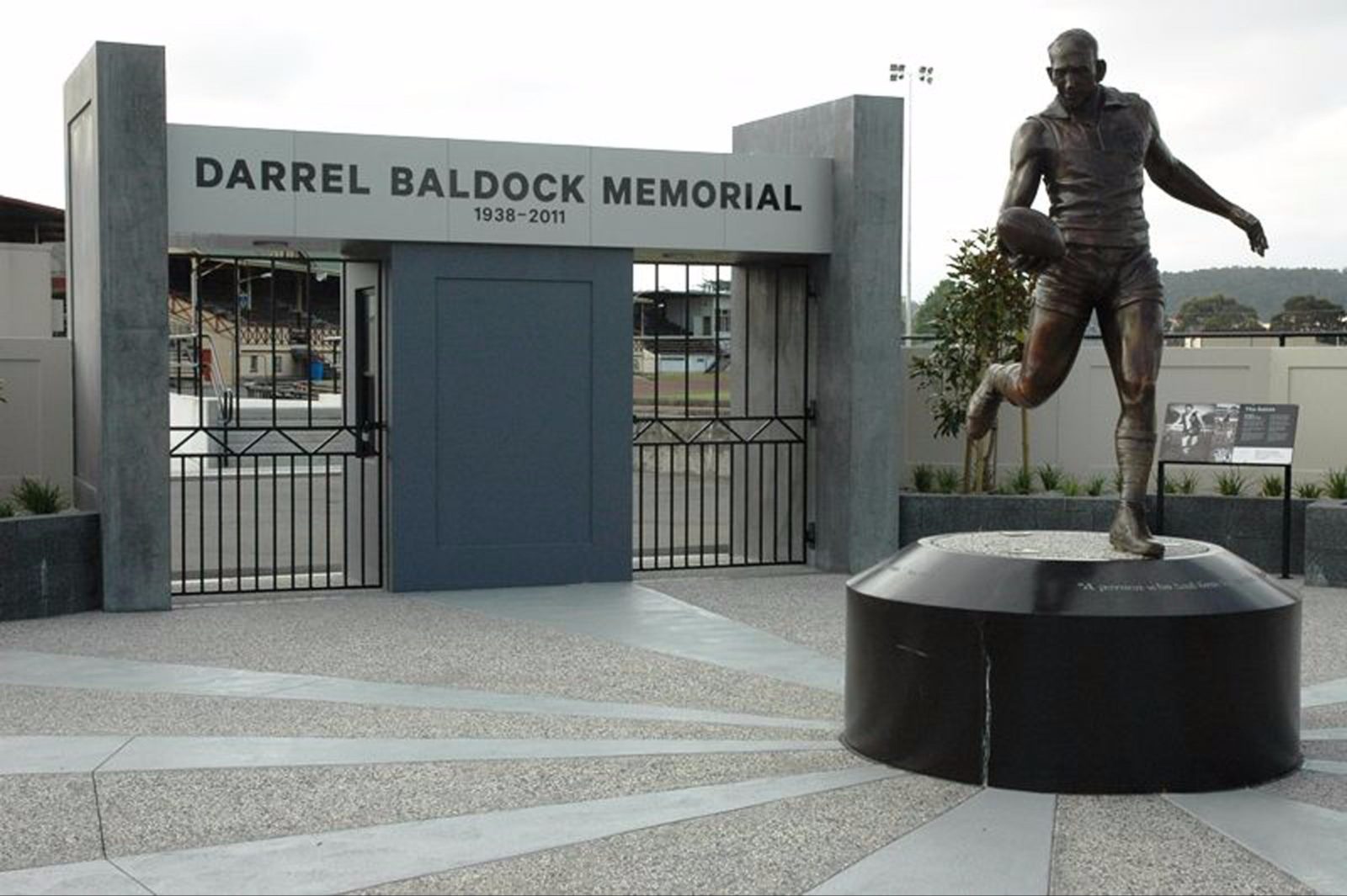 Darrel Baldock Memorial