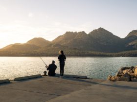 Fishing from shore - The Jetty, Esplanade edit