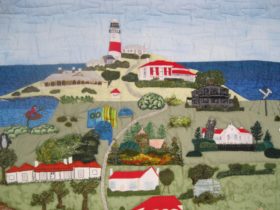 Quilt detail - Low Head Lighthouse