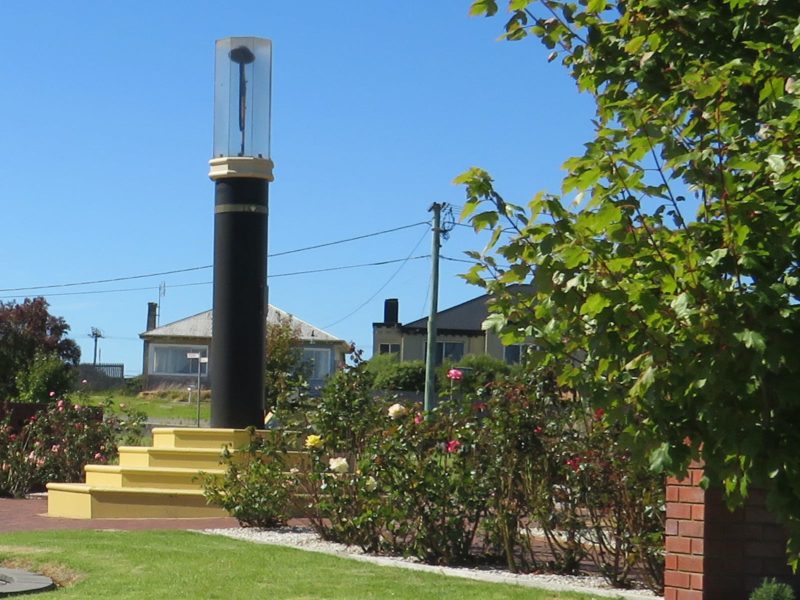 The Cenotaph at the Max Harris Memorial Reserve