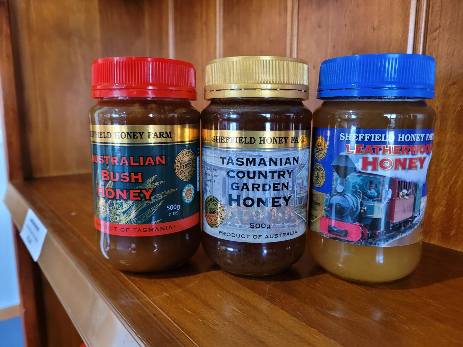 Tasmanian Leatherwood Honey, Australian Bush Honey, Tasmanian Country Garden Honey