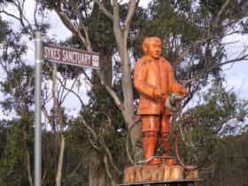 Sykes Sanctuary statue