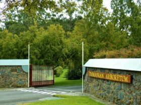 Tasmanian Arboretum entrance