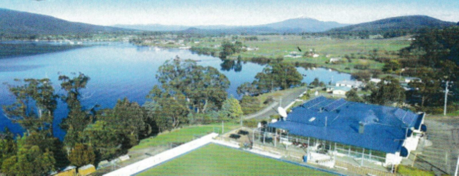 Aerial view of the Dover RSL Ex-Services Club