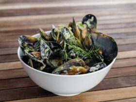 Mussels from our farm, Cooked the French way