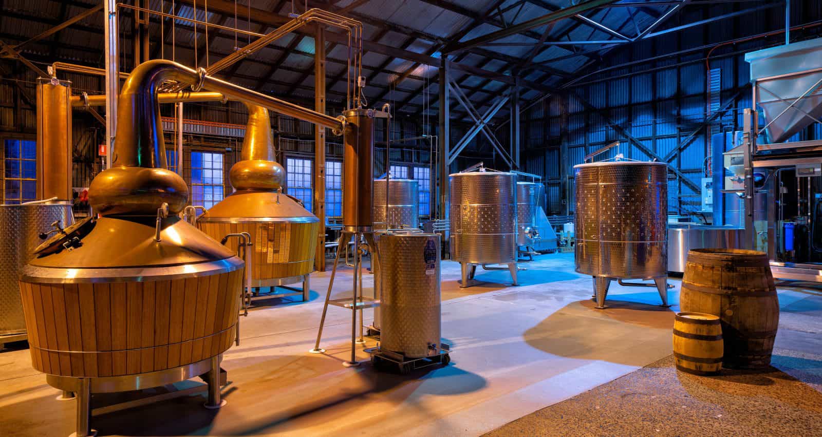 Launceston Distillery Whisky Stills