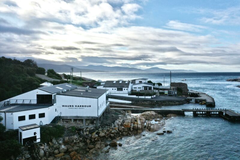 Waubs Harbour Maritime Whisky Distillery. Bicheno, Tasmania
