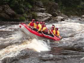Rafting in the King River Gorge