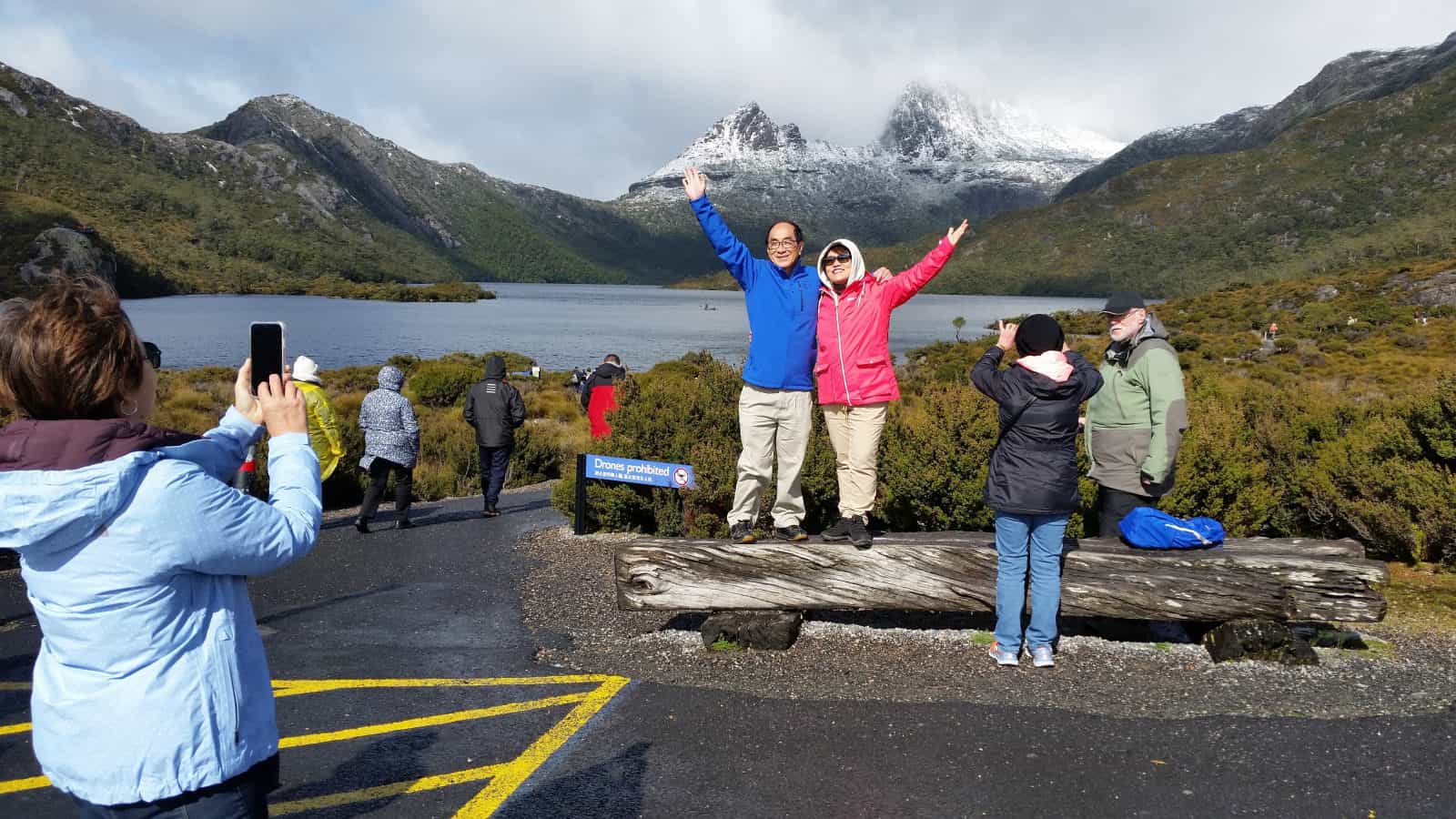 Cradle mountain is in the itinerary of Hearty Tasmania Tour