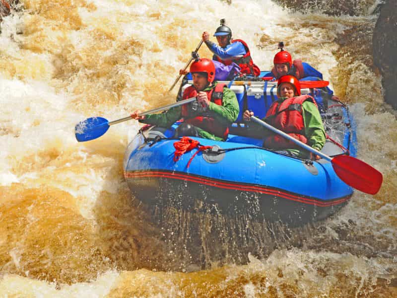 Exciting Whitewater Rafting in the Great Ravine, Water by Nature Tasmania
