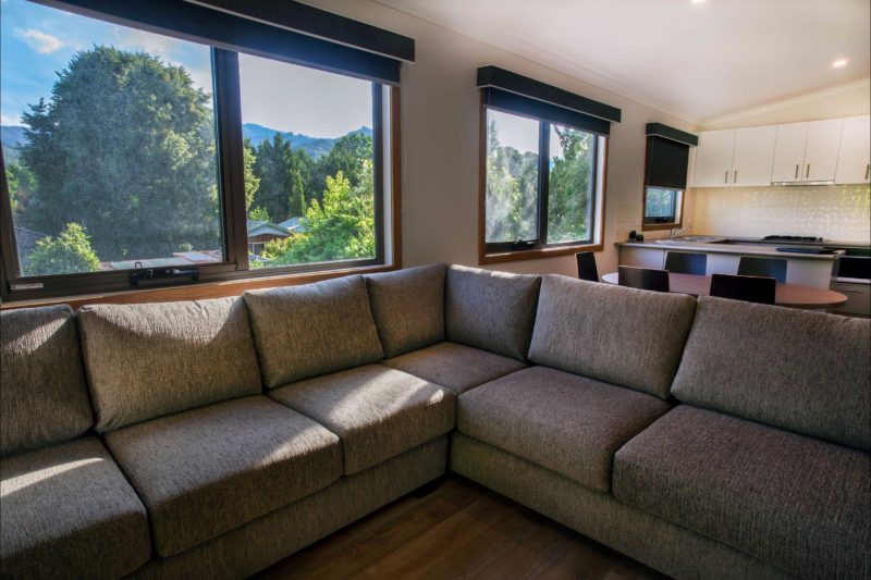 Luxury Mountain View Spa Villa interior