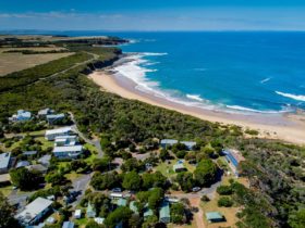 Ingenia Holidays Cape Paterson Aerial Water Shot