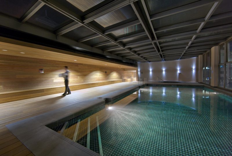Indoor swimming pool, spa, sauna, gym